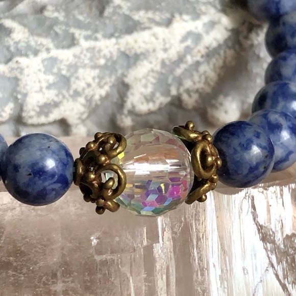 Sodalite Crystal Bracelet - Picture 3 of 8